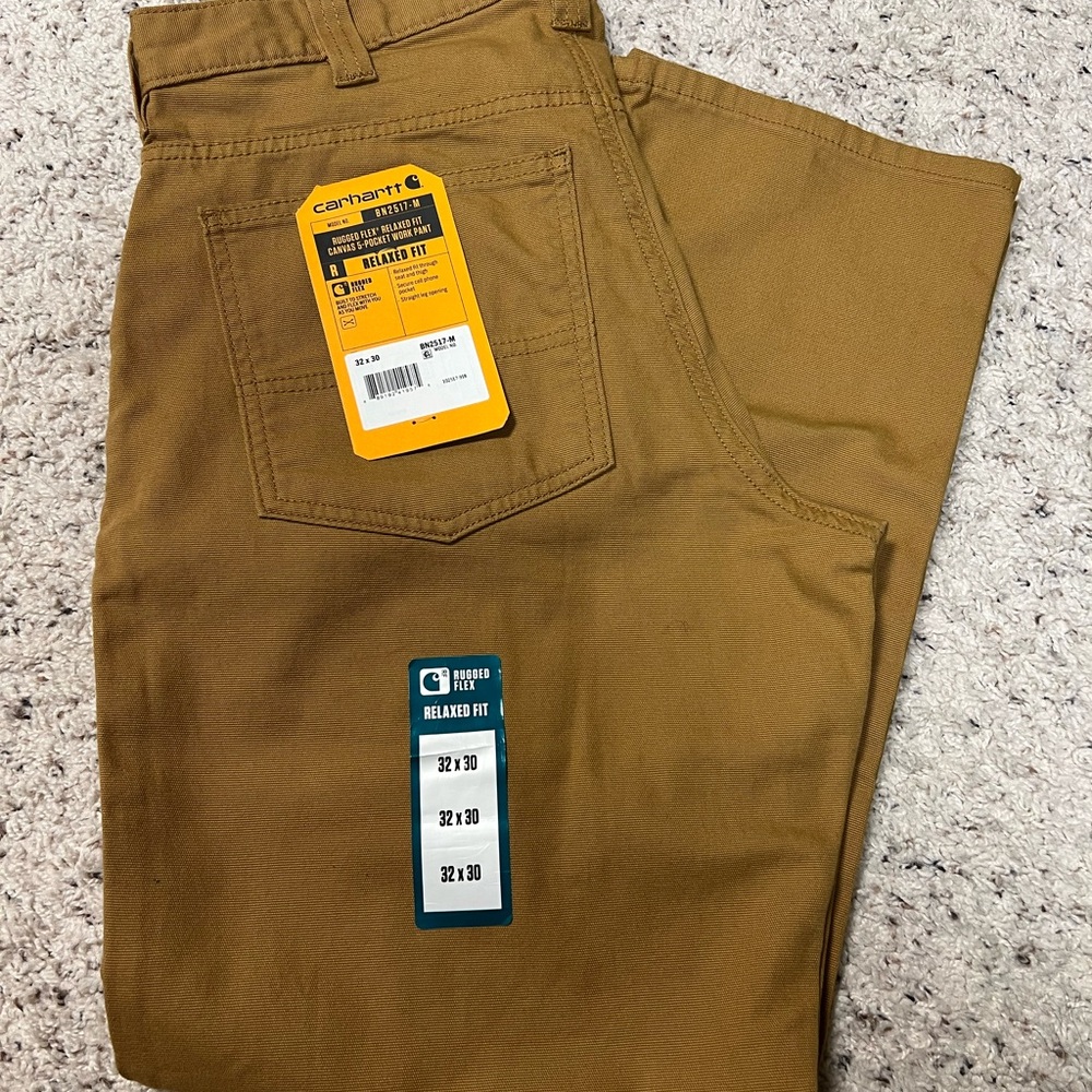 Carhartt Canvas Work Pant BN2517-M 
32 x 30 - Picture 3 of 5